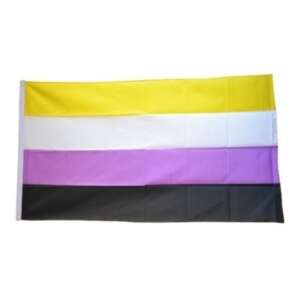 Nonbinäry Flagge - 90 x 150 cm