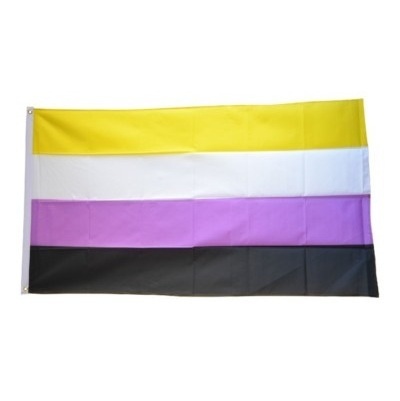 Nonbinäry Flagge - 90 x 150 cm